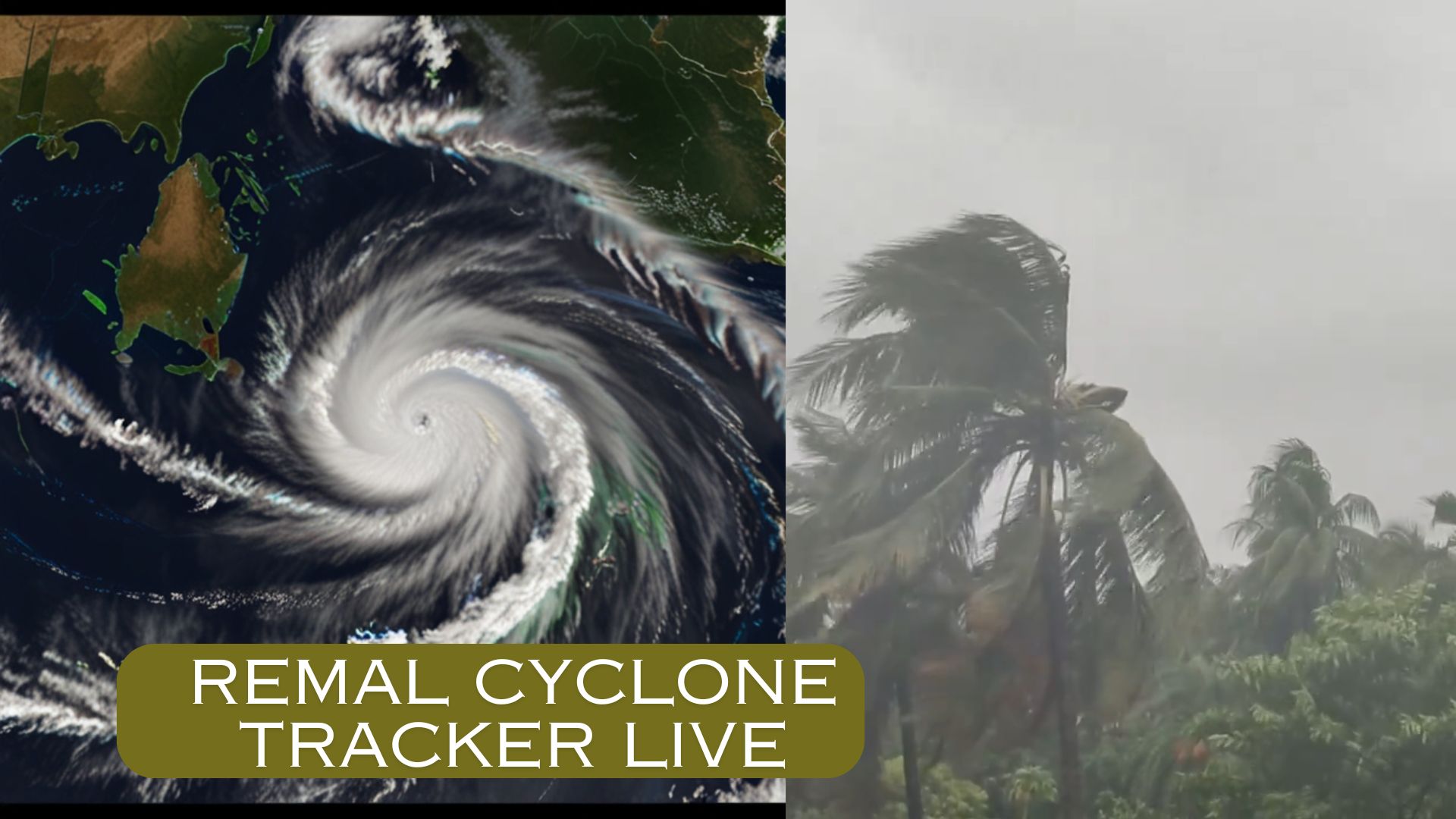 Remal Cyclone Tracker Live: चक्रवात "रेमल" लाइव अपडेट: भयानक तूफान में तब्दील